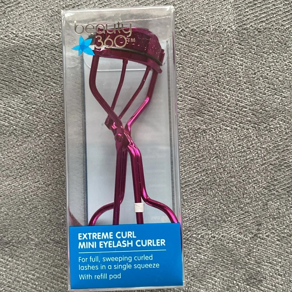 Beauty 360 Extreme Curl Eyelash Curler and Slant Tweezers